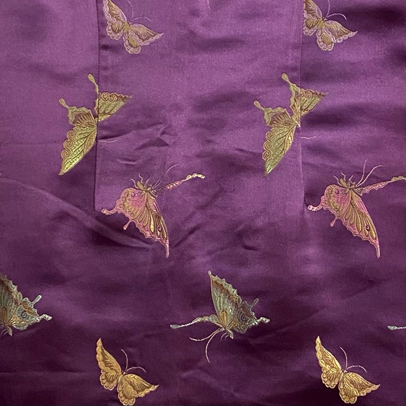 Vintage Pudding Shop by April Cornell purple mini dress - Picture 6 of 7